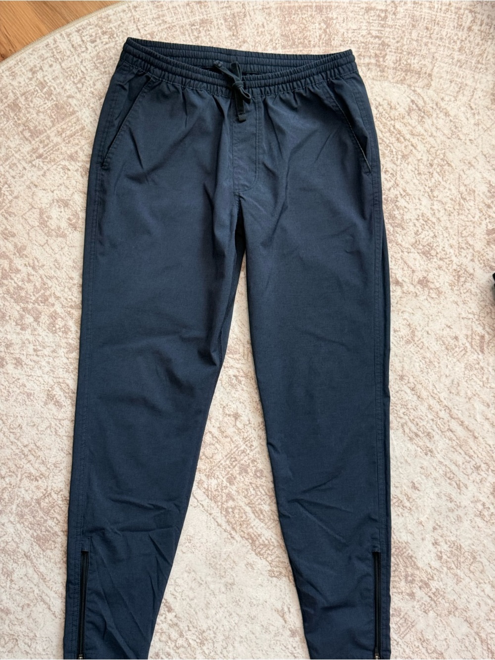 Arizona Jean Company Men's Navy Jogger Pants with Drawstring